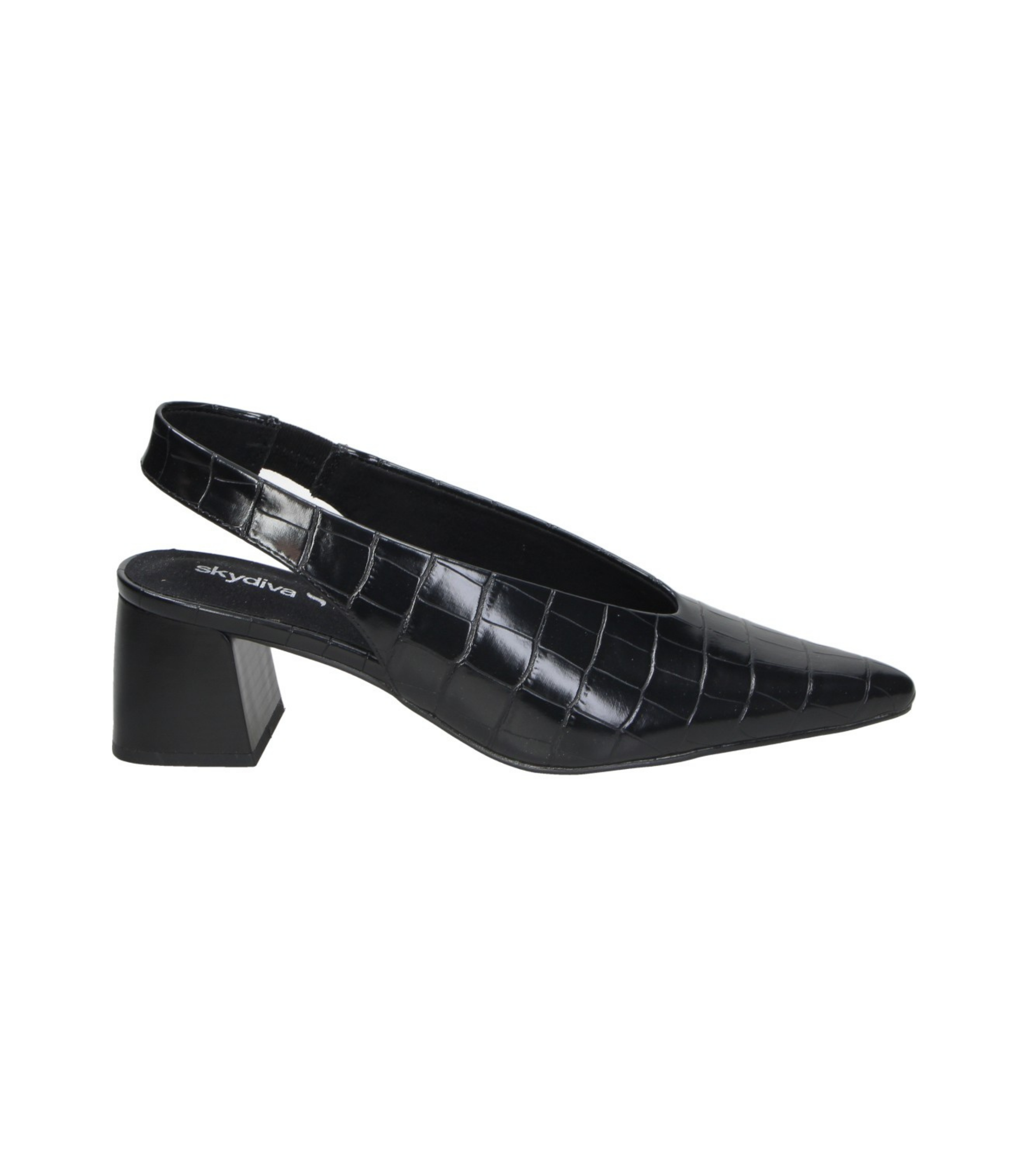 Zapatos de Tacón grueso SKYDIVA Bossy para Mujer en Negro