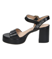 Sandalias de Tacón Skydiva CRUSH en Color Negro para Mujer