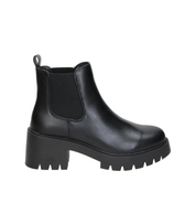 Botines de tacón Skydiva Bet negros para mujer