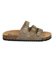 Sandalias Planas Skydiva Chilli en Color Taupe para Mujer