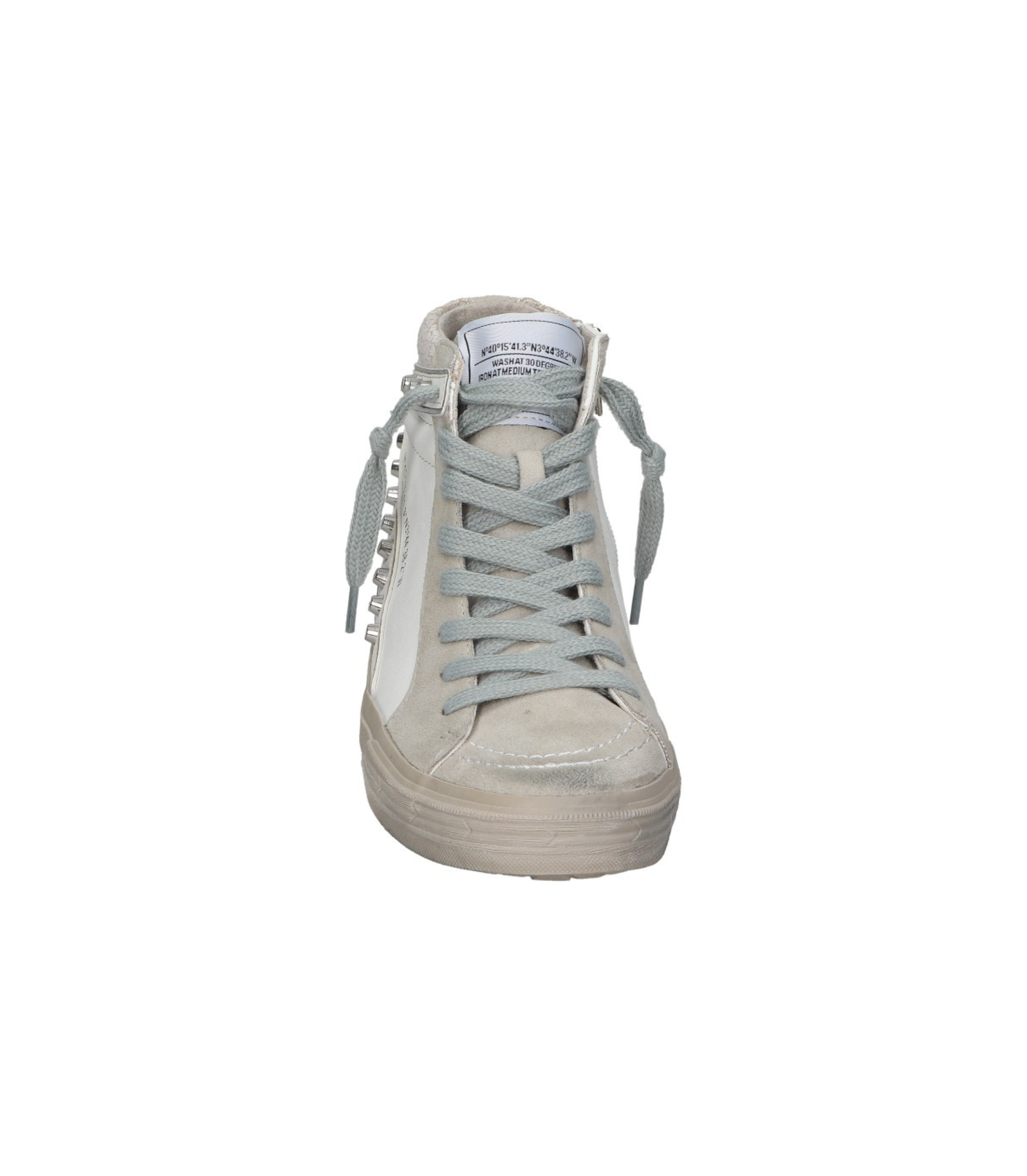 Botines deportivos para mujer SKYDIVA YASS en color blanco, vista frontal