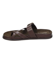 Sandalias destalonadas Skydiva MUY YO en color marrón para moda joven