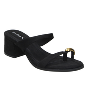 Sandalias de tacón SKYDIVA PRETTY en color negro para mujer