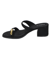Sandalias de tacón SKYDIVA PRETTY en color negro para mujer