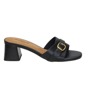 Sandalias de tacón elegantes SKYDIVA BRUNCH en color negro para moda joven