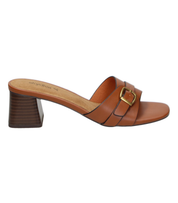 Sandalias de tacón elegantes SKYDIVA BRUNCH en color marrón para moda joven