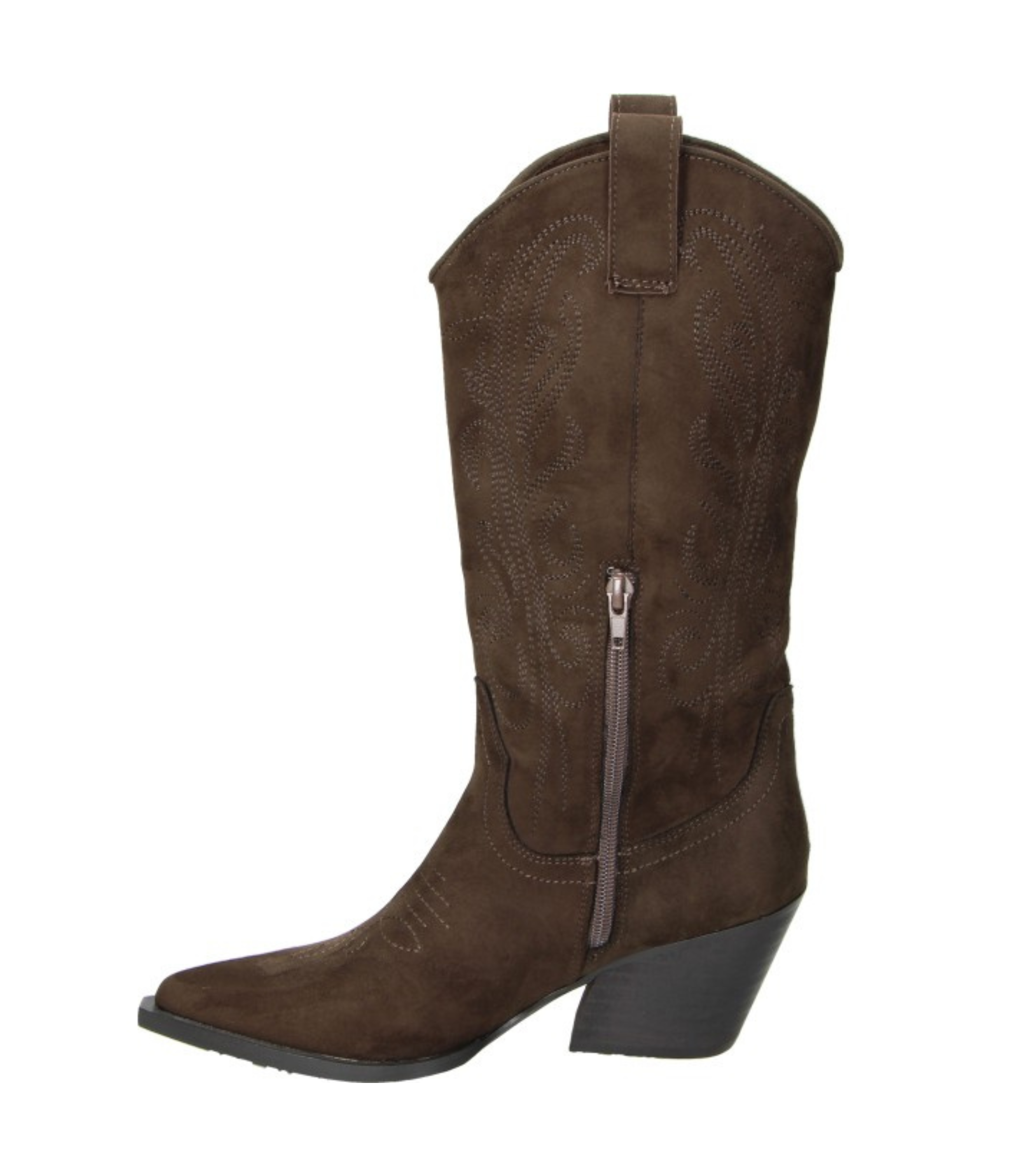 Botas cowboy con tacón Skydiva Dupla marrones