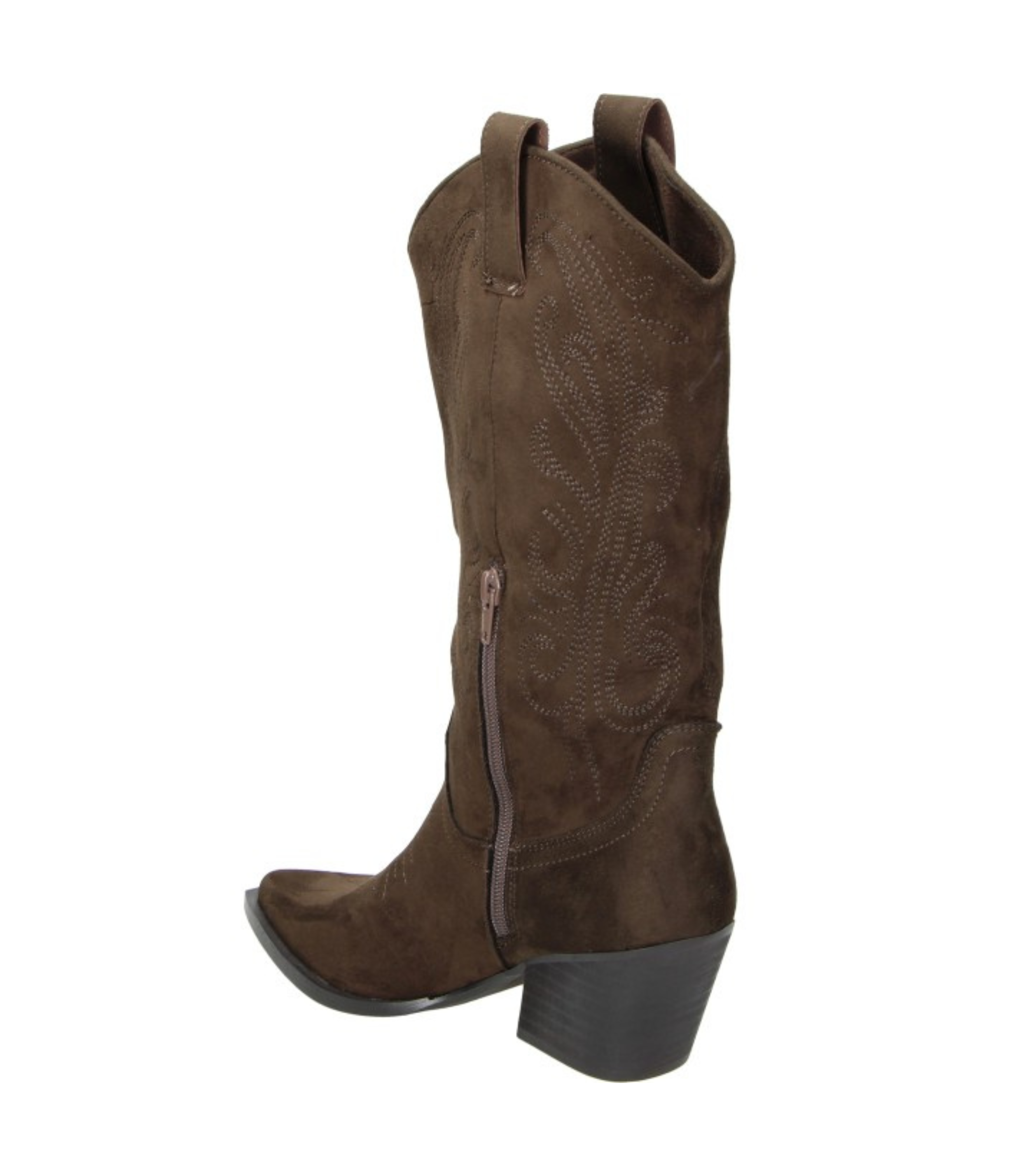 Botas cowboy con tacón Skydiva Dupla marrones