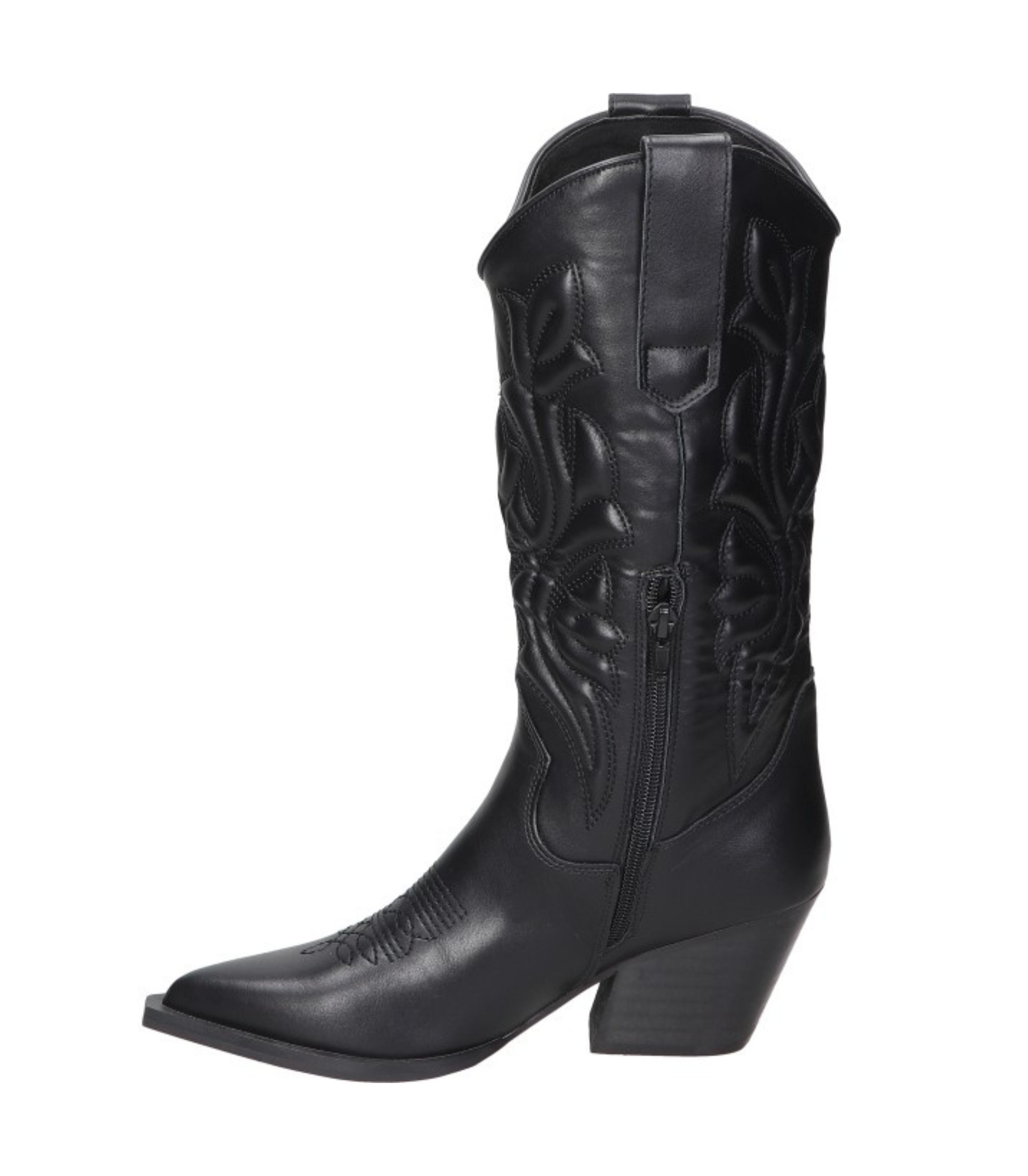 Botas cowboy con tacón Skydiva Dupla negras