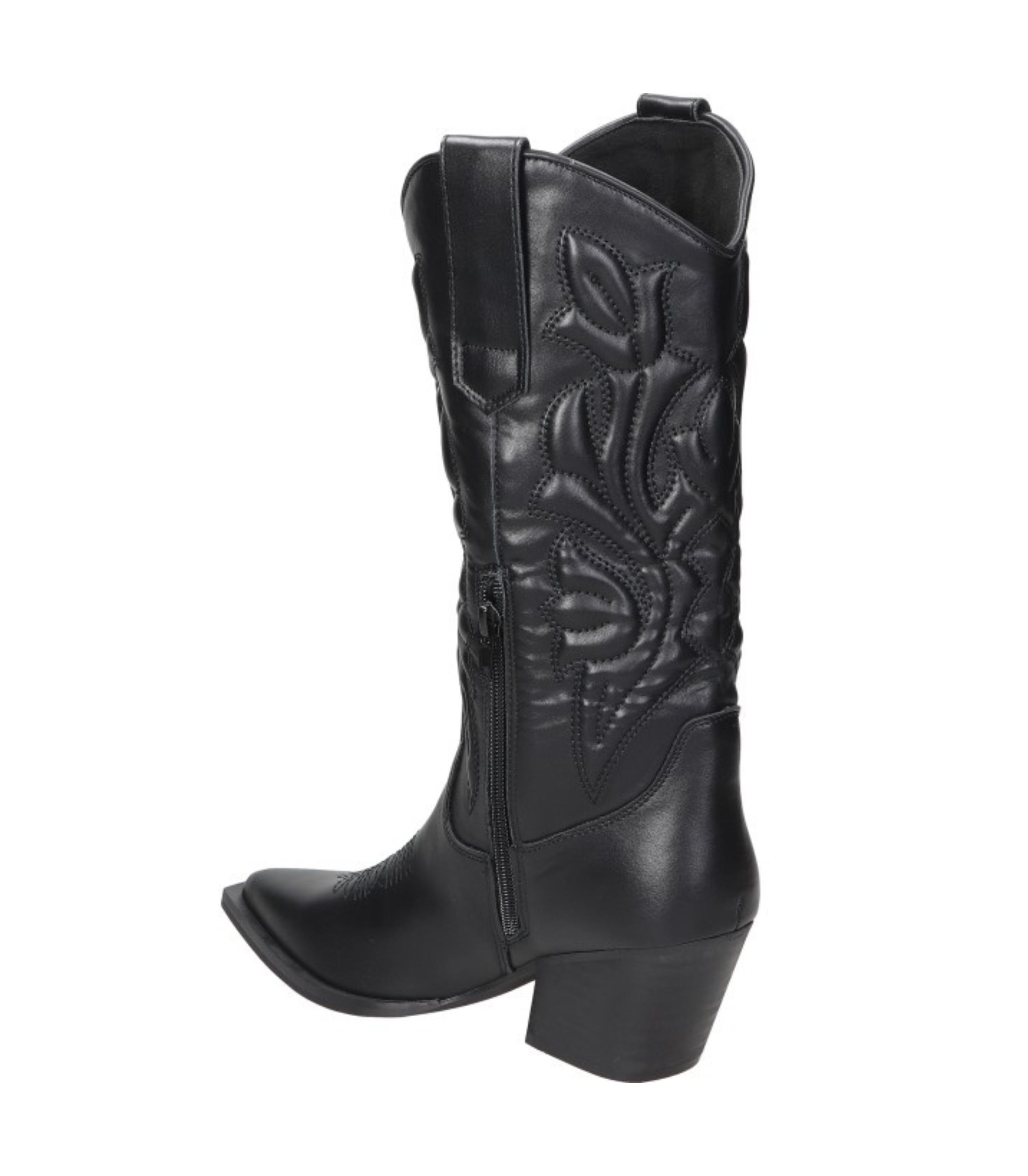 Botas cowboy con tacón Skydiva Dupla negras