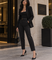 Zapatos de Tacón fino SKYDIVA Baddie para Mujer en Negro