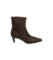Botines de tacón Skydiva ATE en color marrón chocolate para mujer