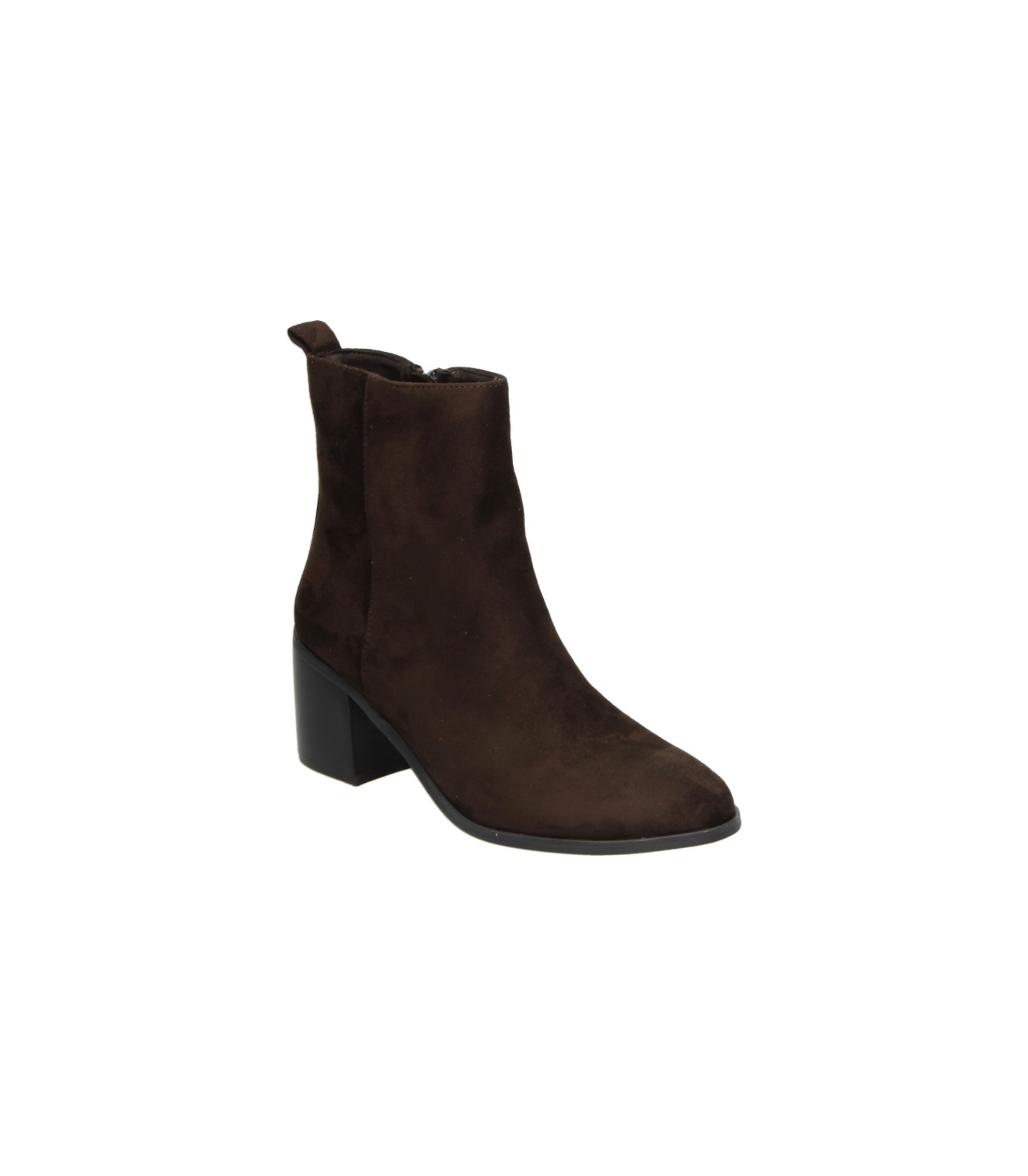 Botines de tacón Skydiva REVEL en color marrón para mujer