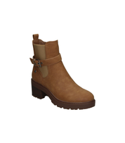 Botines de tacón Skydiva Sleek en color marrón para mujer