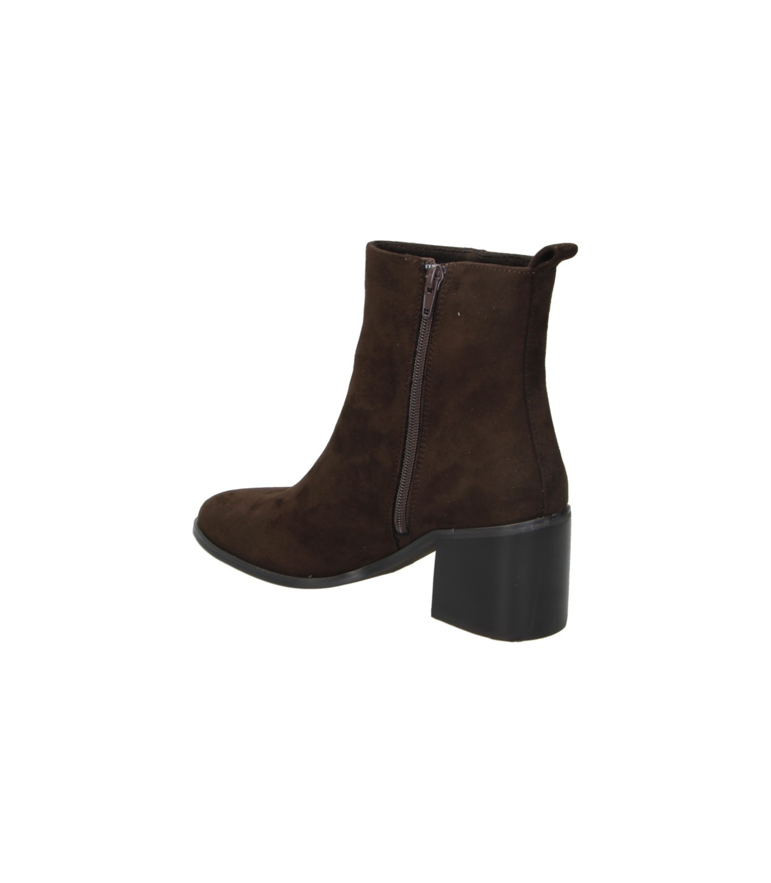 Botines de tacón Skydiva REVEL en color marrón para mujer