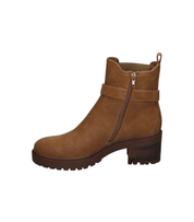 Botines de tacón Skydiva Sleek en color marrón para mujer