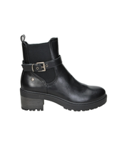 Botines de tacón Skydiva Sleek en color negro para mujer