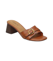 Sandalias de tacón elegantes SKYDIVA BRUNCH en color marrón para moda joven