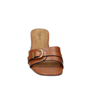 Sandalias de tacón elegantes SKYDIVA BRUNCH en color marrón para moda joven