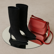 Botas con tacón Skydiva Soft en color negro para mujer