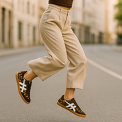 Zapatillas casual Skydiva Slay estampado animal print