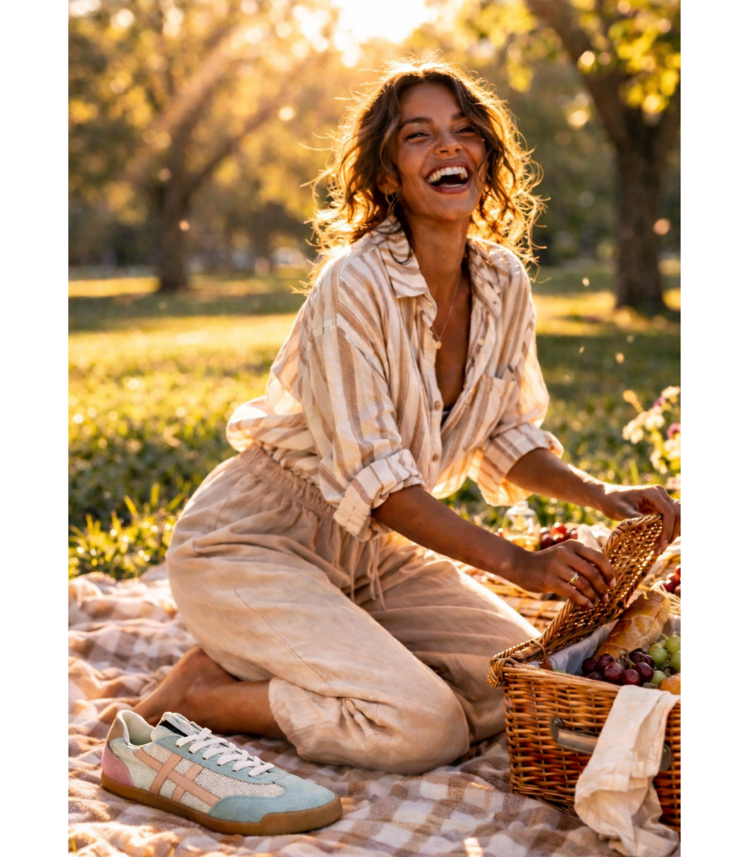 Deportiva planas para mujer SKYDIVA HYPE + multicolor