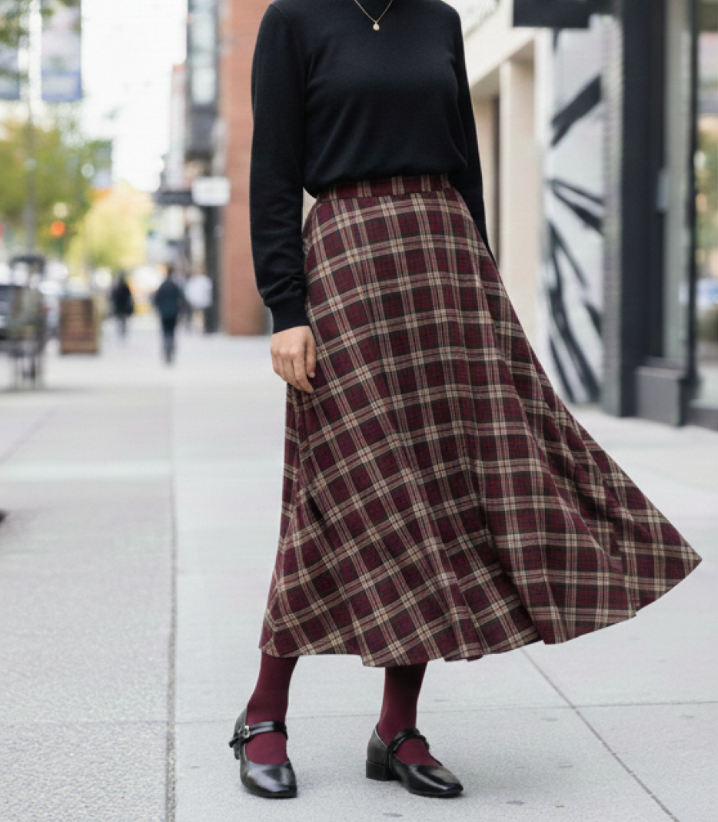 Bailarinas planas Skydiva JK en color negro