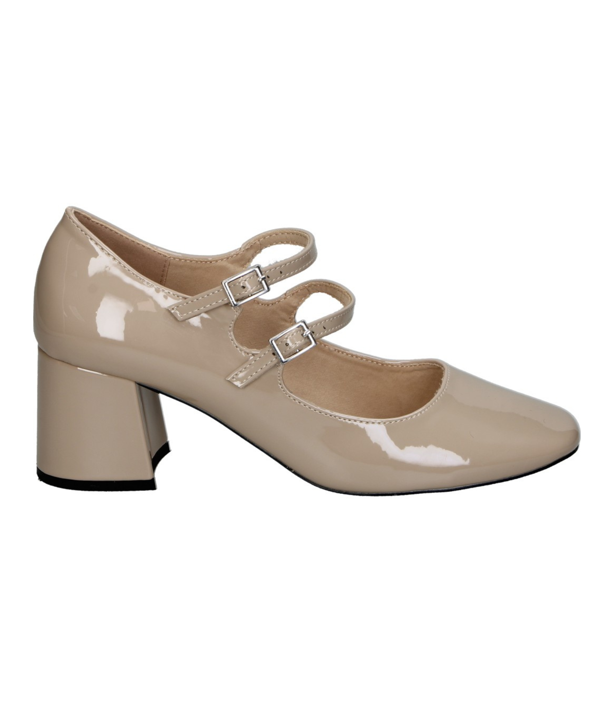 Zapatos de tacón Mary Jane Skydiva Rizz marrones de charol